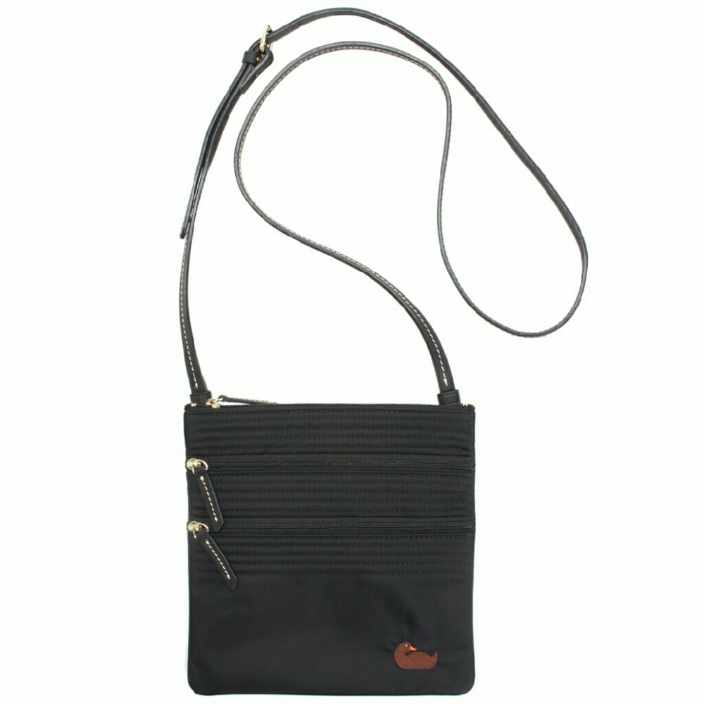 Dooney & Bourke Nylon Triple Zip Crossbody
